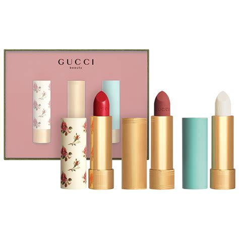 gucci lipstick balm|Gucci lip balm colors.